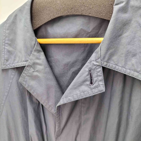 ブリオーニ BRIONI 比翼 ステンカラーコート メンズ  50